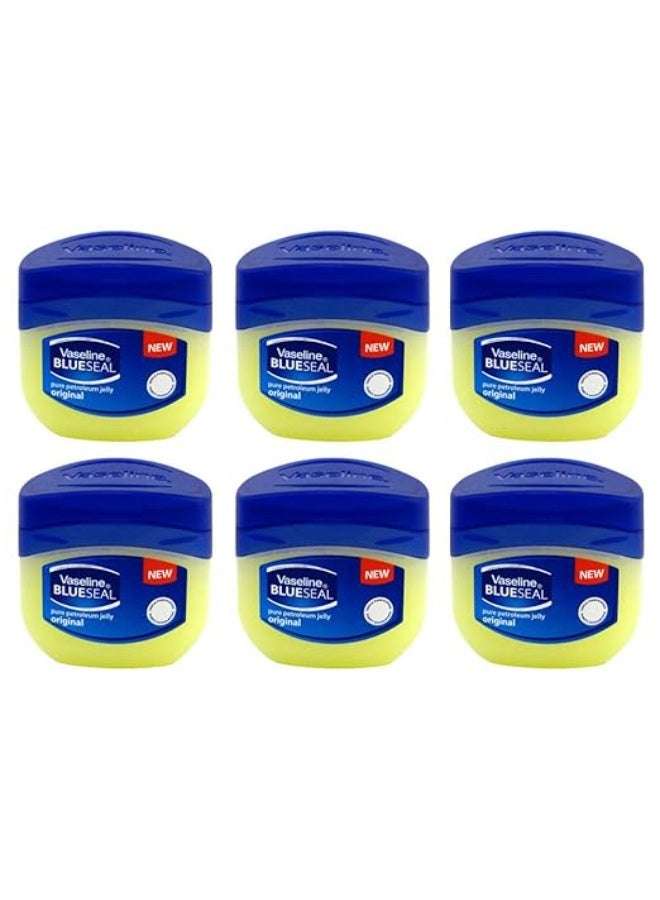 فازلين بلو سيل، عبوة من 6 قطع من هلام البترول النقي - Image 1